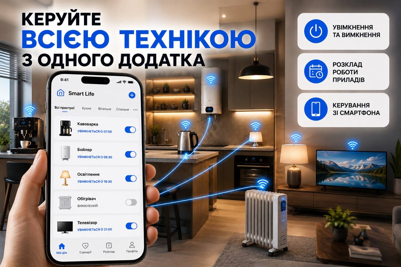 Розумна WiFi-розетка